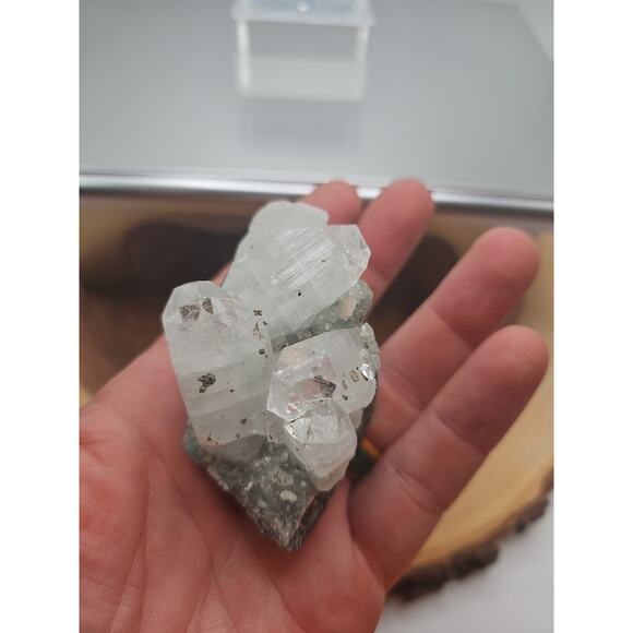 Apophyllite crystal specimen 108grams - Picture 7 of 14